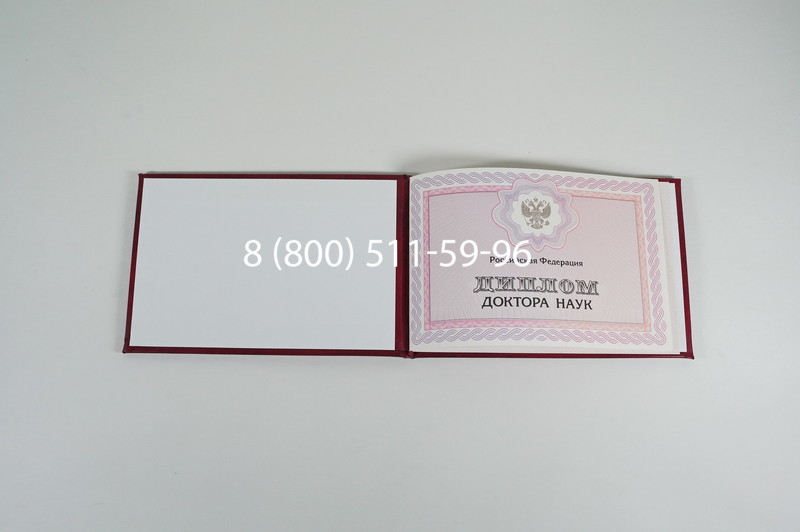Заказать Диплом доктора наук 2007 в Хабаровске