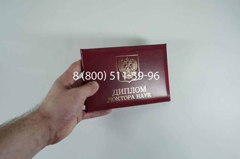 Диплом доктора наук 2007 в Хабаровске